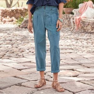 Sundance Blue Paperbag Pants Size 2